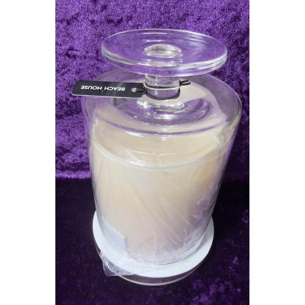 Apothecary Guild Candle Beach House Glass Cover Zodax Summer Discontinued - Picture 2 of 8